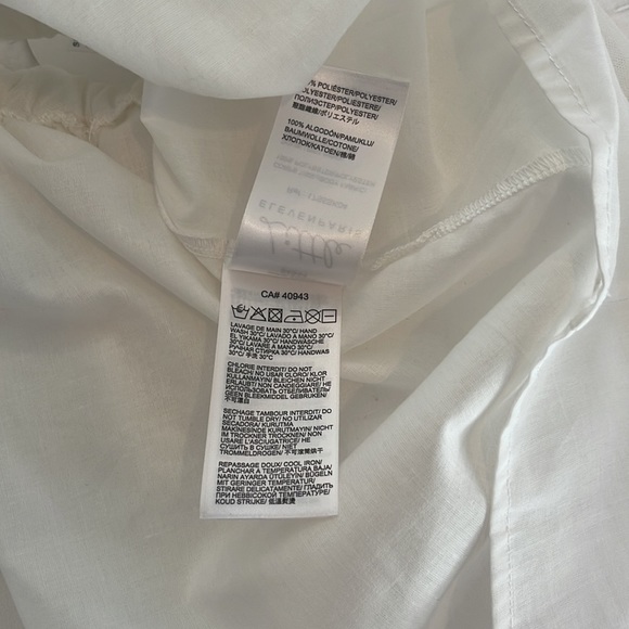 Designer Eleven Paris white tulle skirt with cotton lining size 14 years. New - Picture 11 of 12